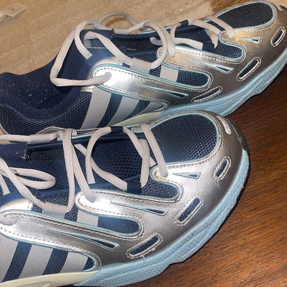 Mean adidas EQT Gazelle 'Navy Grey' size 9 - Picture 6 of 7